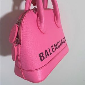 Highlighter Pink Balenciaga Ville in size XXS
